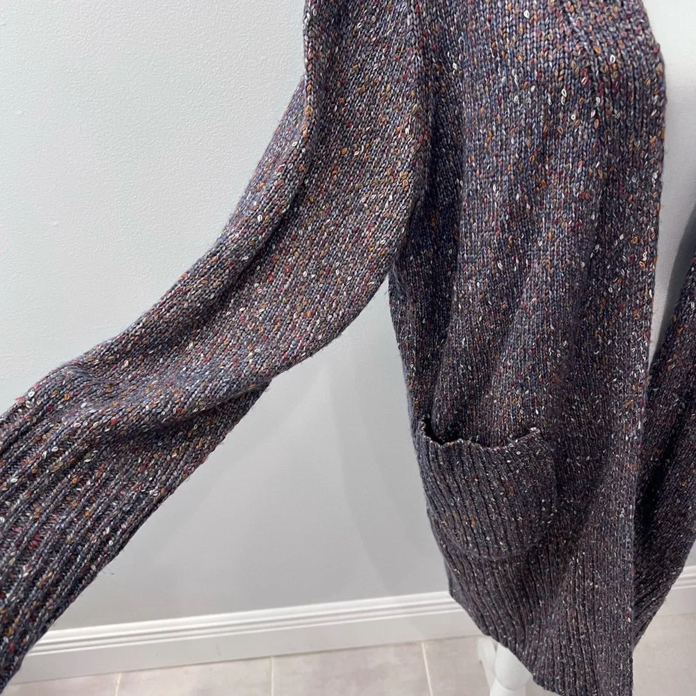 Women's Multicolor Knit Cardigan - Picture 2 of 5